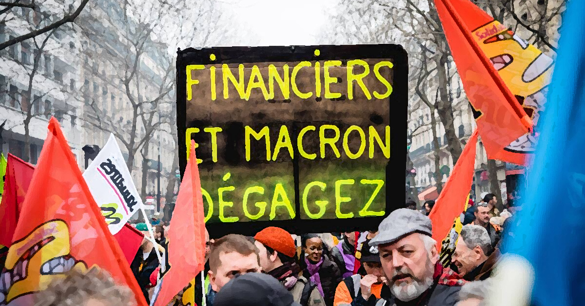 Manifestation Macron