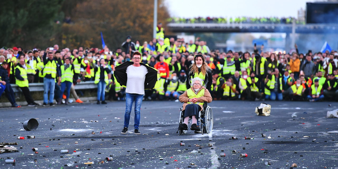 Gilets Jaunes barrage